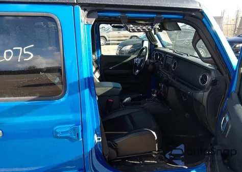 2021 Jeep Wrangler 4Xe Unlimited Rubicon 4X4 z USA, uszkodzony, nr VIN 1C4JJXR69MW758486